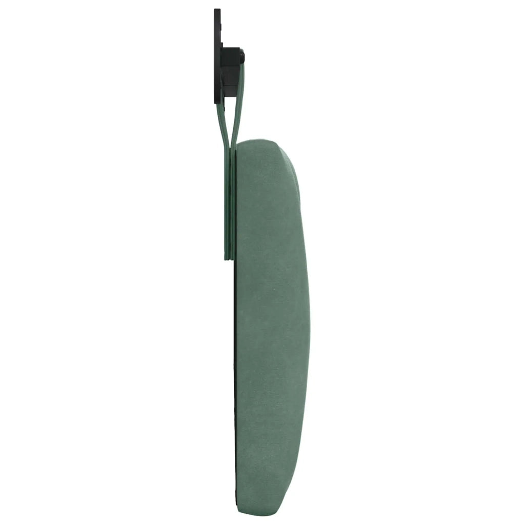 Testiera sospesa Con luce LED Verde Mare Velluto 42032120