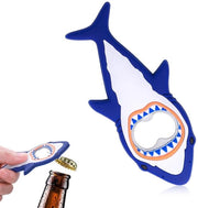 Apri-bottiglie - Opener per bottiglie - Design magnetico - Nero e blu - Ideale per birra e bibite - Regalo per uomini