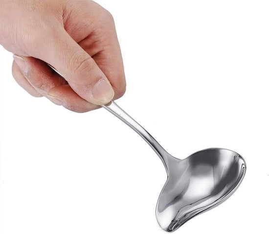 Spatola con imboccatura - Spatola per zuppe, salse, stufati e altro