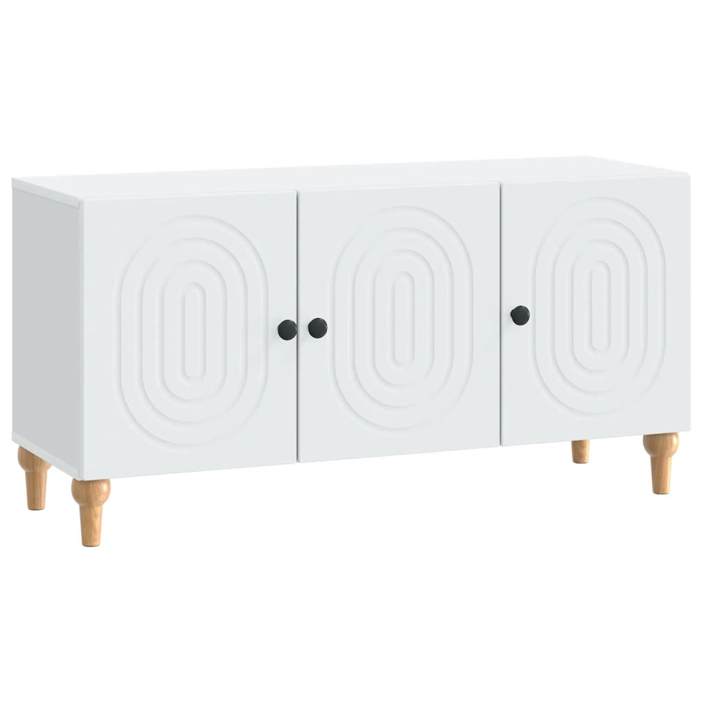 Mobile TV Bianco 99 x 34,5 x 50 cm Legno ingegnerizzato 894255