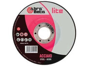 DISCO DA TAGLIO CENTRO DEPRESSO PER ACCIAIO- - ø mm.230x3,0 foro 22,2 da taglio per acciaio - 25 pezzi ABRABETA