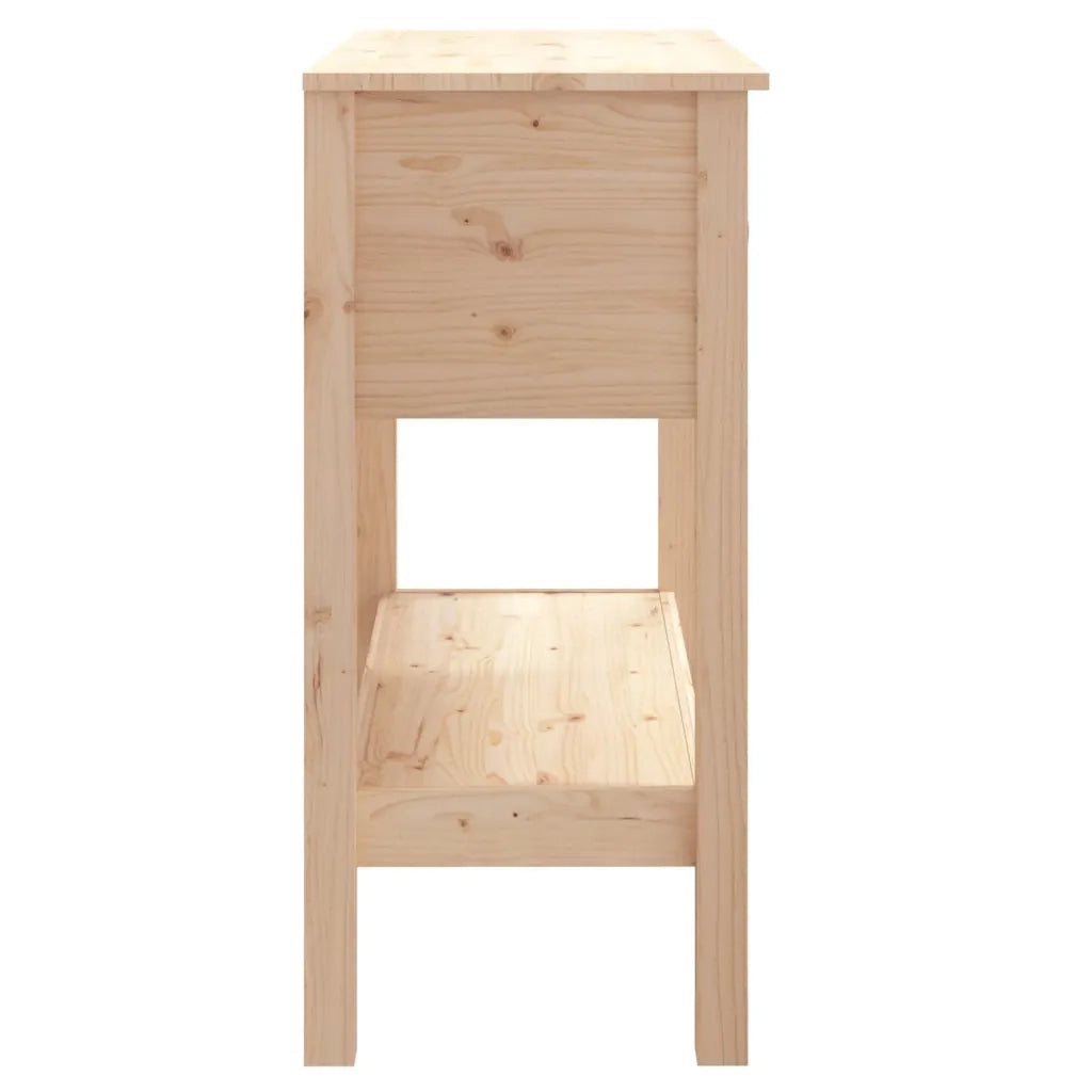 Tavolo Consolle | Tavolo d'Ingresso 75x35x75 cm in Legno Massello di Pino