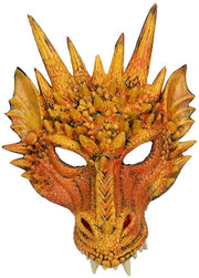 Maschera da carnevale 3D - Metà facciale - Maschera da festa - Dimensioni 30 x 21 x 5 cm - Materiale PU schiuma