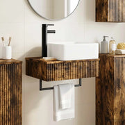 Lavabo da Parete Rovere Fumo 50 x 41 x 39 cm
