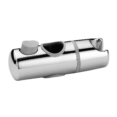 Supporto scorrevole cromato D. 25 mm 12x3.9 cm