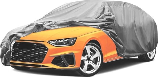 Copertura Auto Grande per Utilizzo All'aperto - Adatta a Modelli Diversi di Auto Grandi - Materiale Duro PEVA - Impermeabile, Soffiante e Antipolvere