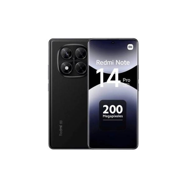 Xiaomi redmi note 14 pro 5g midnight black 6.67 8gb/256gb - XIREDN14PRO5GN