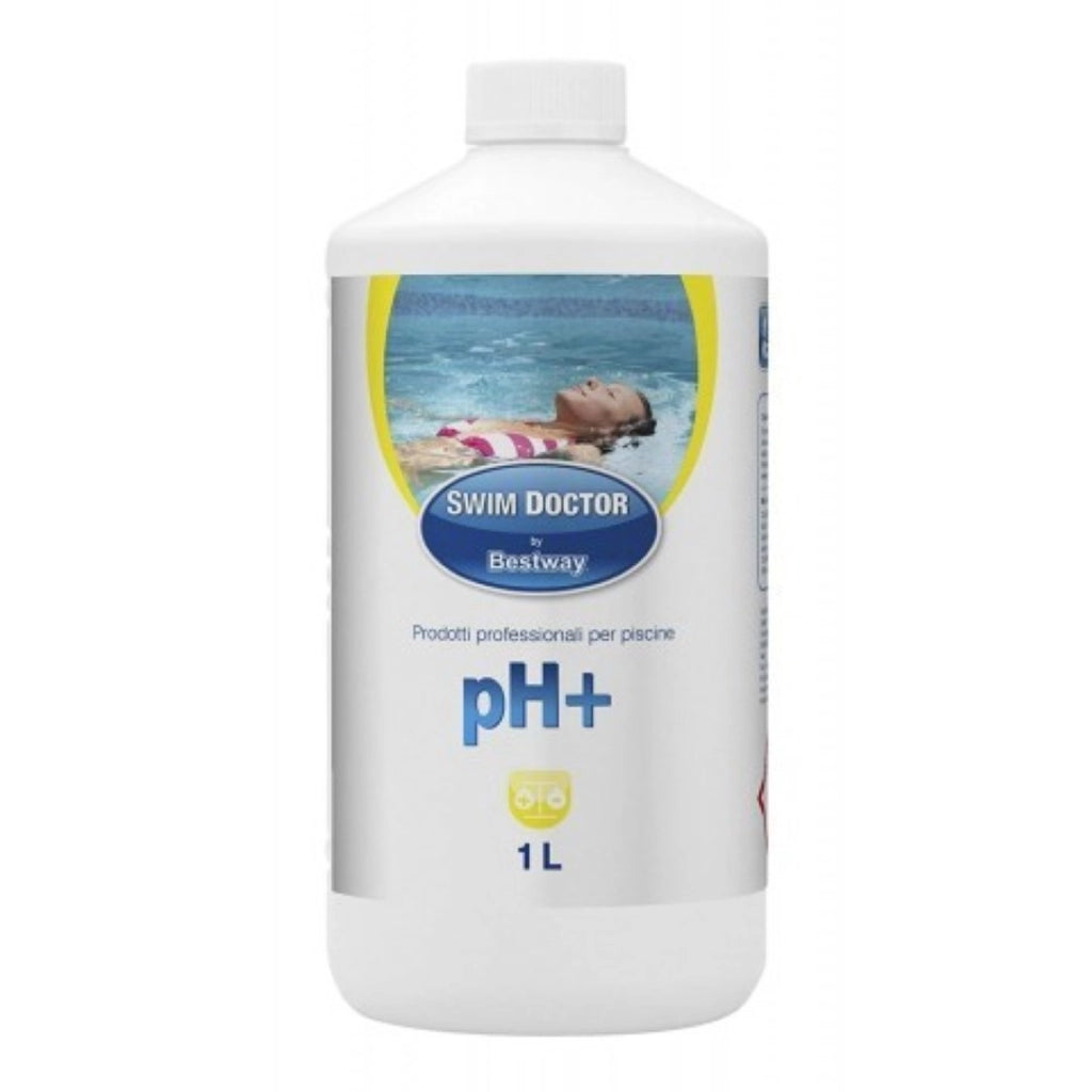 Correttore Incrementatore Liquido Di Ph Per Piscine 1 Lt 59026 Set 5 Pezzi- Best Way