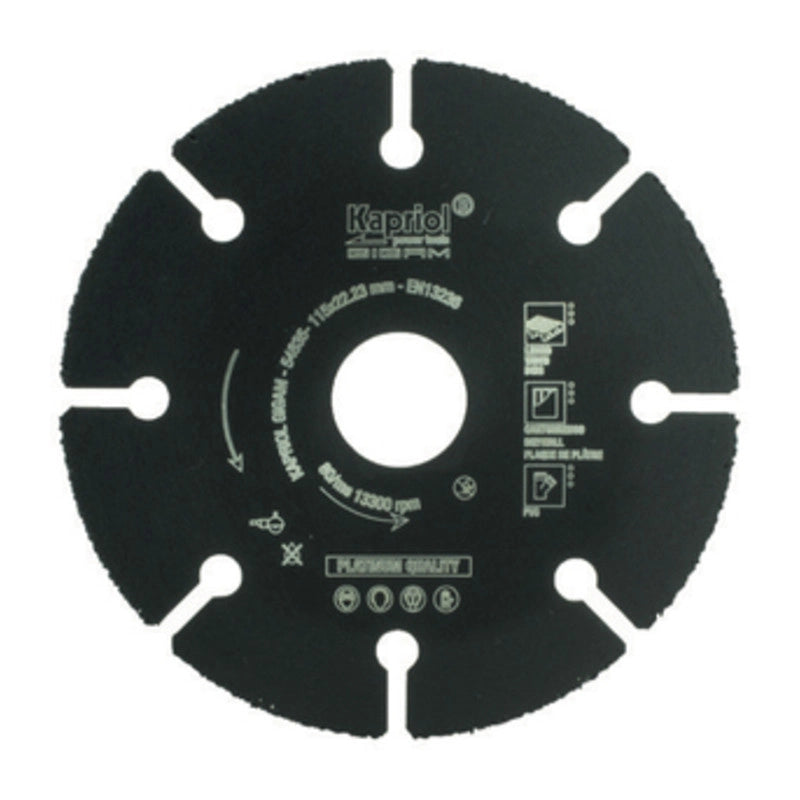 KAPRIOL DISCO AL TUNGSTENO EXPERT D 115 MM 54835  1 PZ