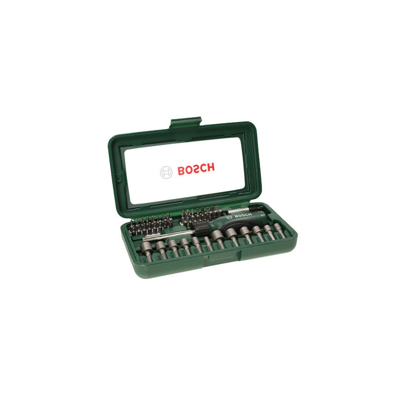 Set inserti + cricchetto 46 pz bit + bussole magnetiche - Bosch