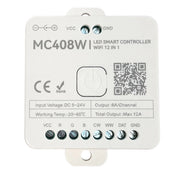 Led Dimmer Push WIFI RF 2.4G, 12 In 1, App TUYA, Smart Life Max 12A DC 5–24V,