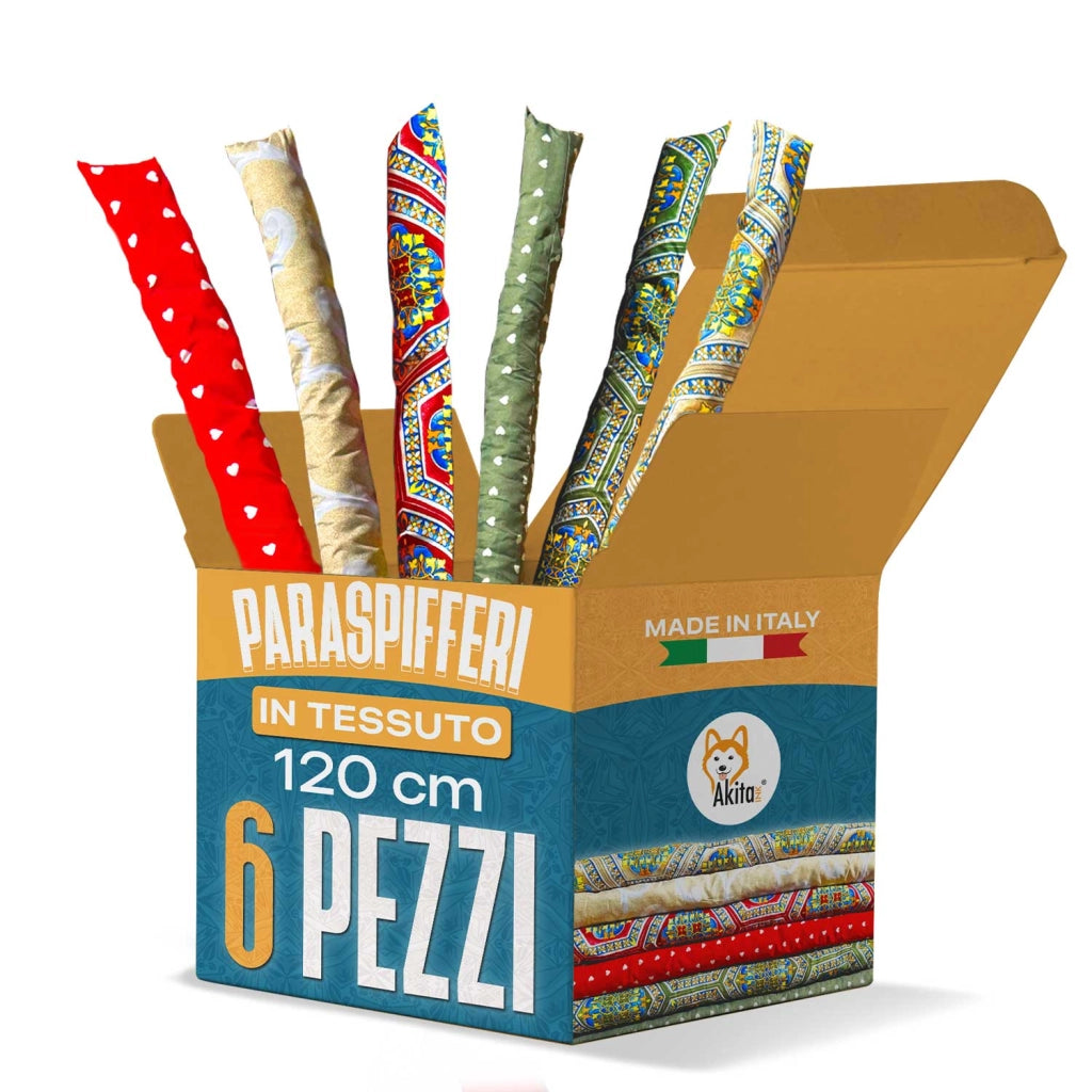 Paraspifferi Akitaink 6 Pezzi 120 cm Universali Made in Italy