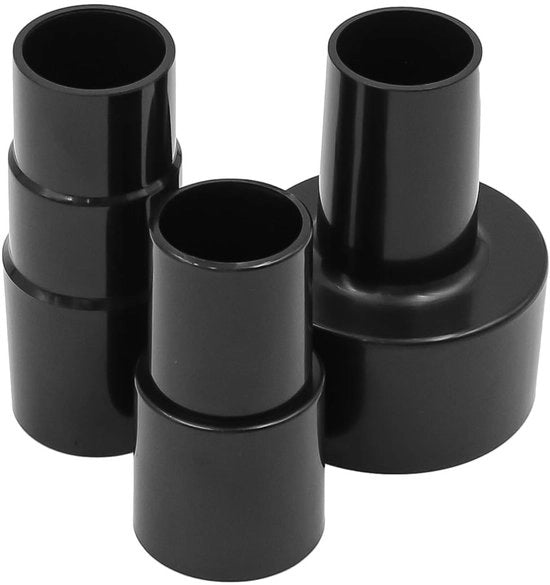 Adattatore per aspirapolvere 3 in 1 - universale connessione - uso flessibile - plastica - adatto per diversi diametri di tubo - estendibile.