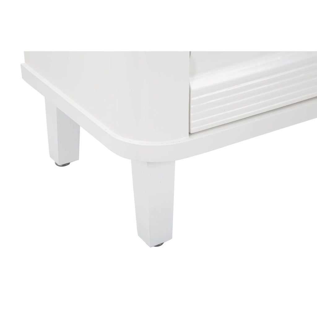Cassettiera VKH7, Bianco, Legno, 81x40x84 cm