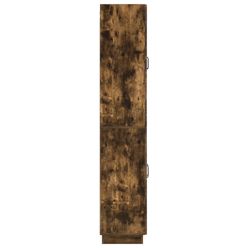 Set di armadi 2 pcs Rovere Fumo Legno ingegnerizzato 3416786