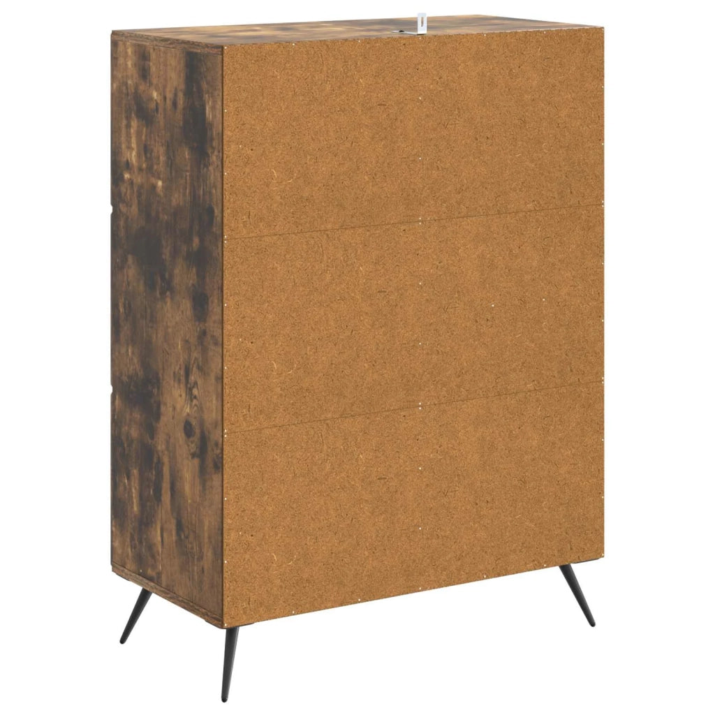 Credenza Rovere Fumo 66 x 34,5 x 90 cm Legno ingegnerizzato 895550