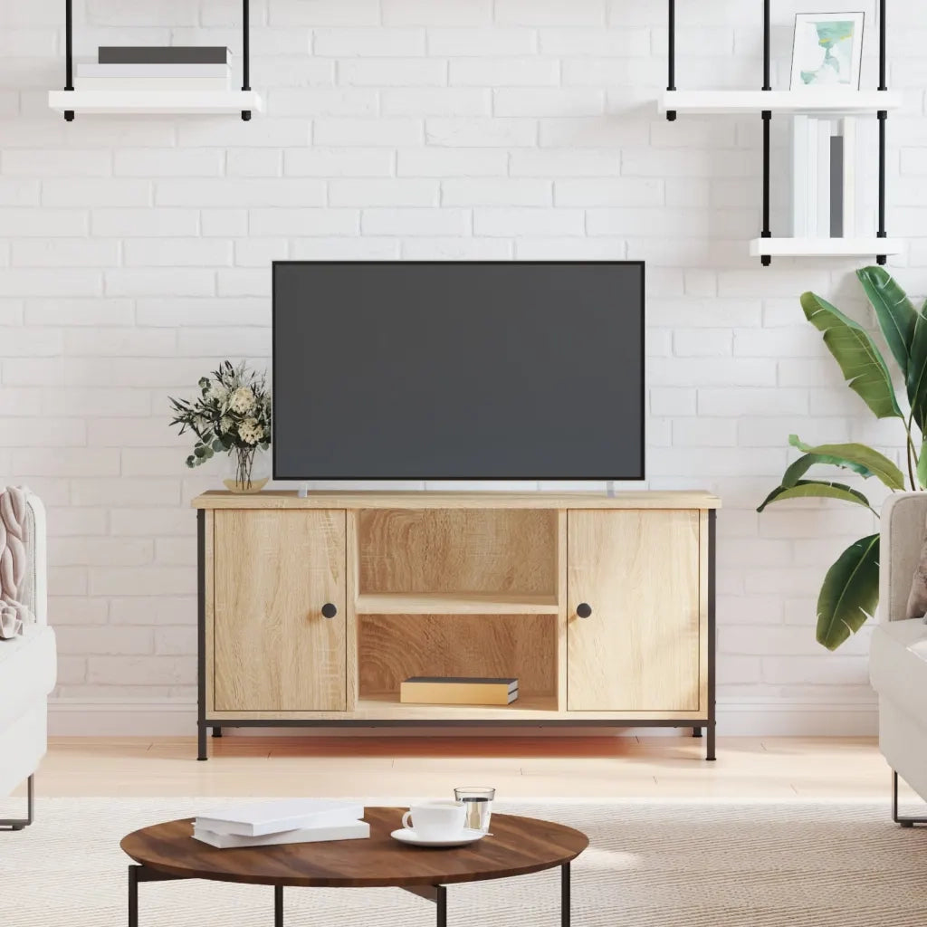 Mobile Porta TV Rovere Sonoma 100x40x50 cm in Legno Multistrato 832764