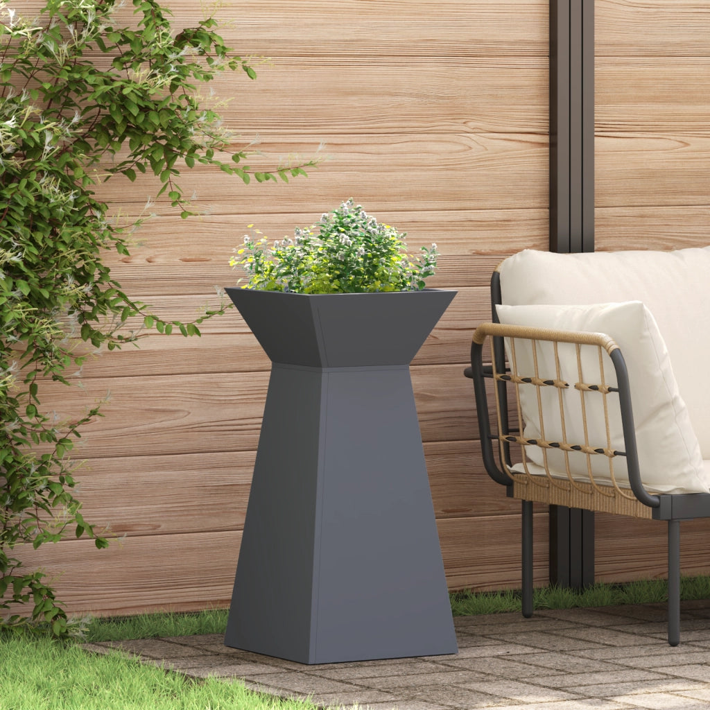 Supporto per piante Antracite Plastica 35 x 35 x 73 cm Fioriere