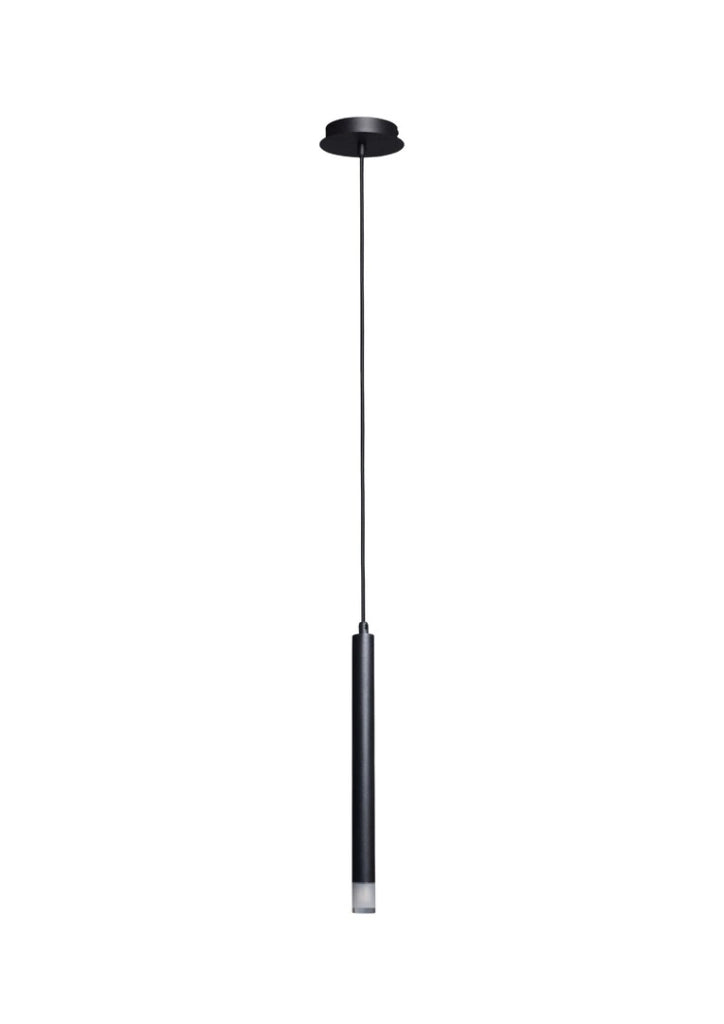 Lampada a sospensione nera a tubo G9 5W Rabalux Ramira