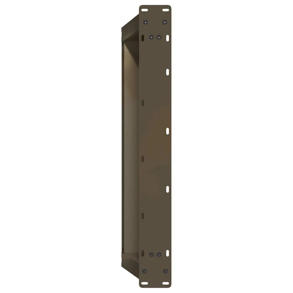 Set di 2 gambe per tavolino da caffè a forma di U 60 x 30 cm moderne e stabili in acciaio naturale 02_0057036
