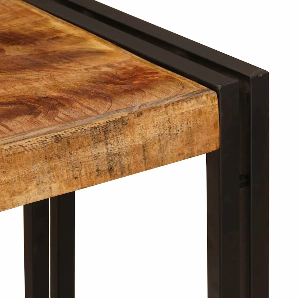 Tavolo consolle Marrone 90 x 33 x 75 cm Legno di mango massello 4104736