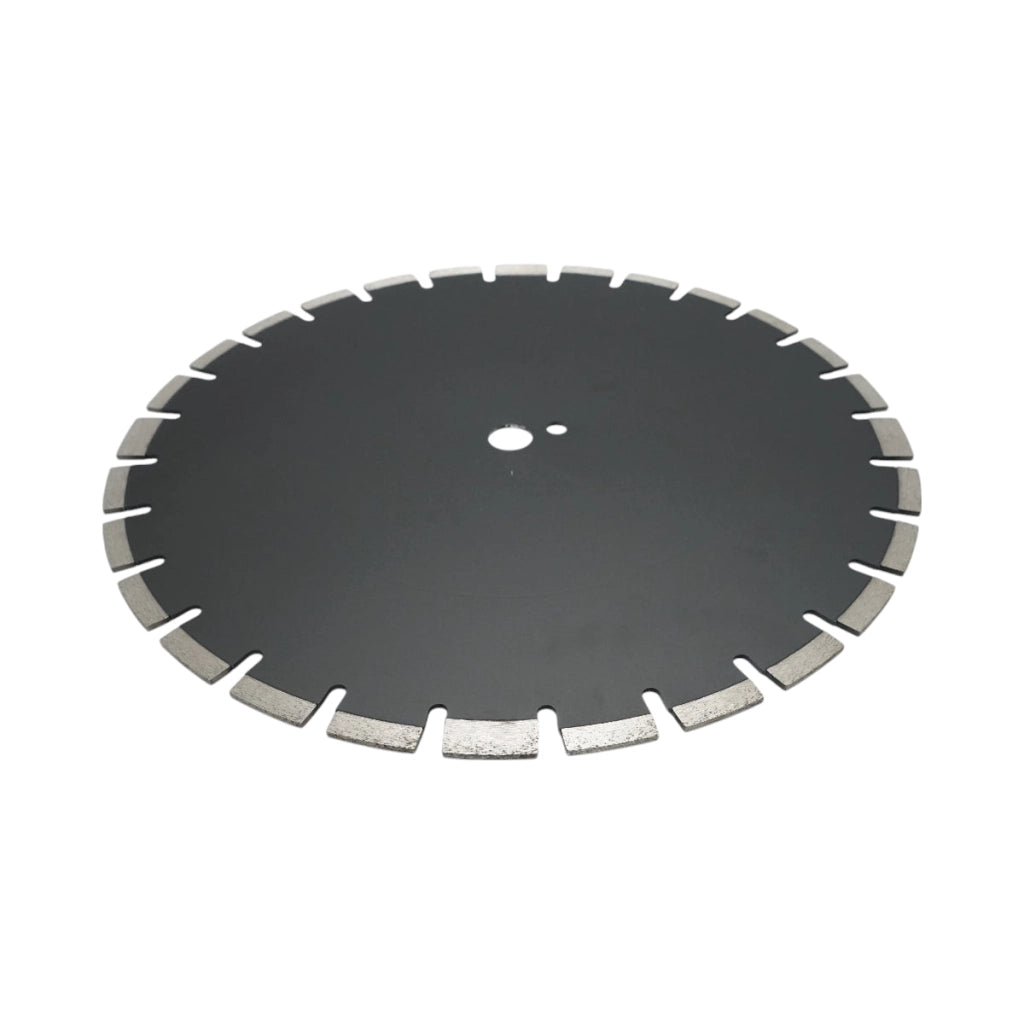 Disco diamantato segmentato 450x25,4 mm, segmento B40 12 mm per asfalto-calcestruzzo, mattoni, massetto Breckner Germany