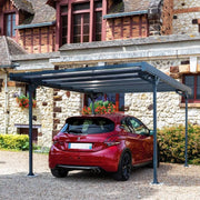 Tettoia per auto in alluminio LEVANTE 4,94 x 3,09 x h 2,27 m