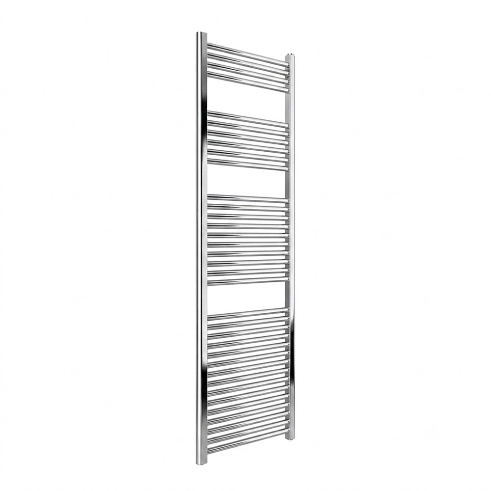 Termoarredo bagno cromo L 60x165 interasse 55 cm
