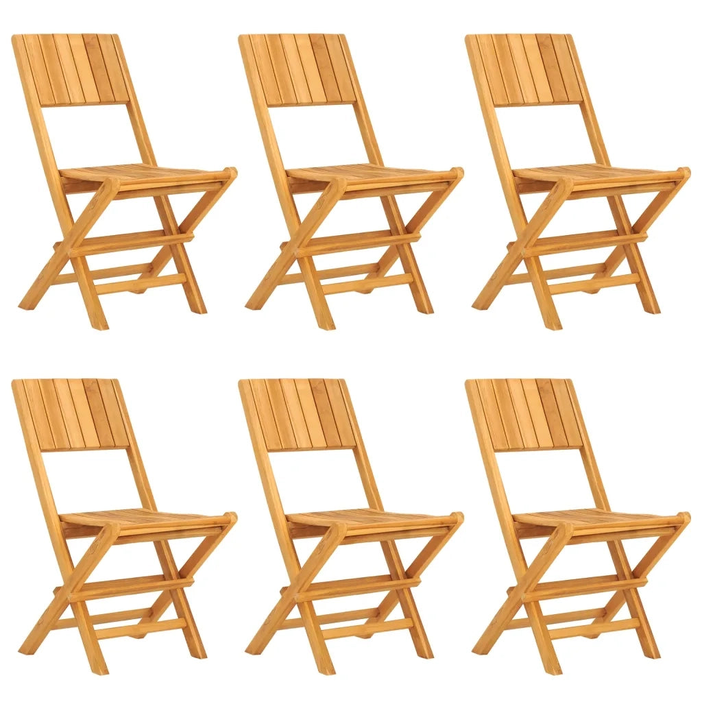 Set da Pranzo da Giardino 7 pz in Legno Massello di Teakcod mxl 124197