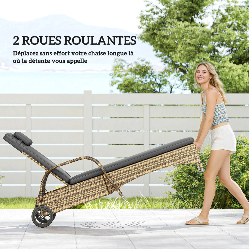 Set 2 Lettini Bagnosole con Materasso e Tavolino ¨C zephmum ¨C Grigio Scuro