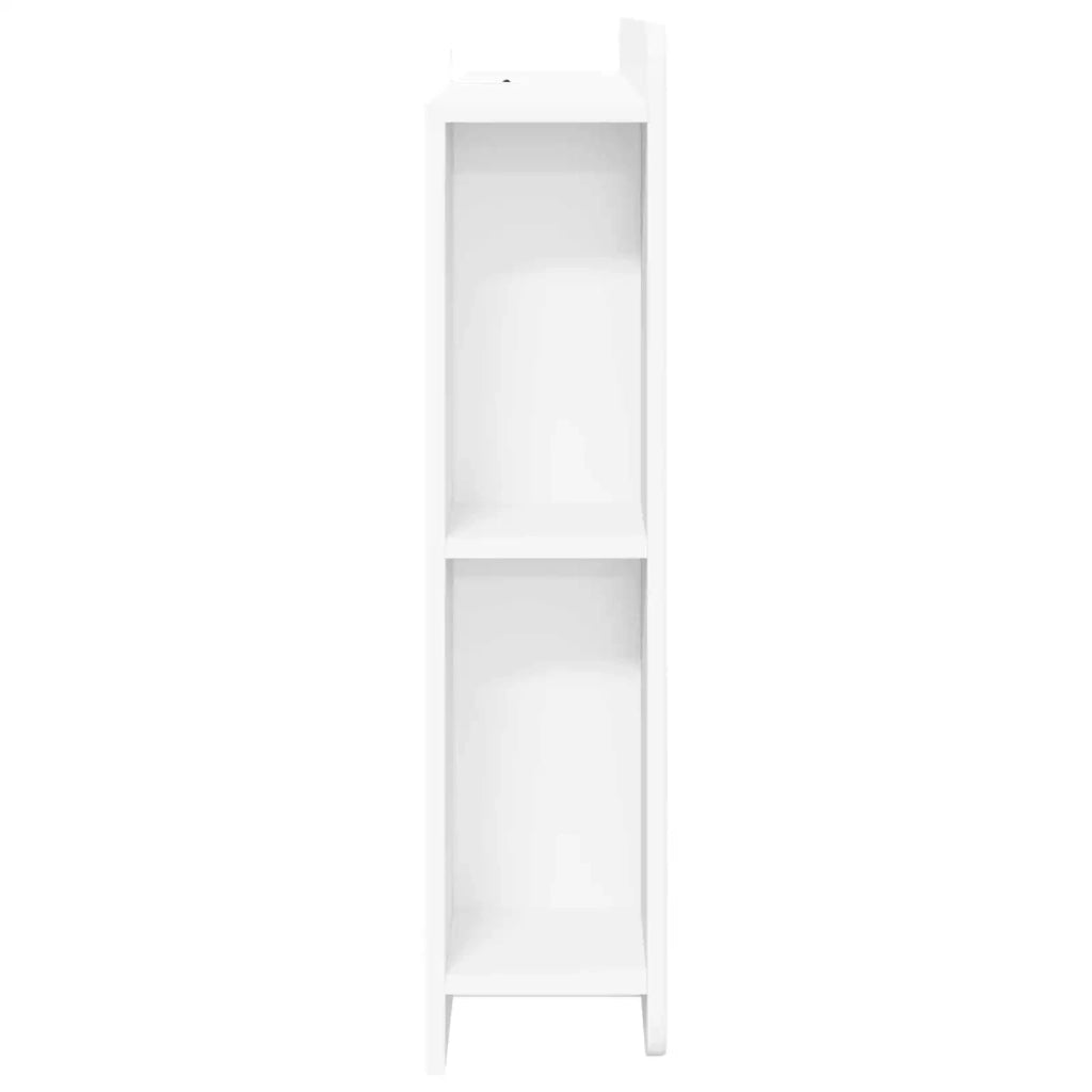 Testata del letto con archiviazione Bianco Legno ingegnerizzato 8001246