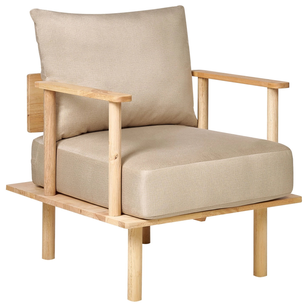 Set da soggiorno tessuto beige gambe in legno struttura divano a 2 posti divano poltrona divano soggiorno