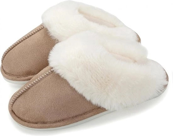 Pantofole da donna - Scarpette da casa - Taglia 35/36 - Antiscivolo - Scarpette da casa soffici - con imbottitura antiscivolo - Inverno - imbottitura - Pantofole calde