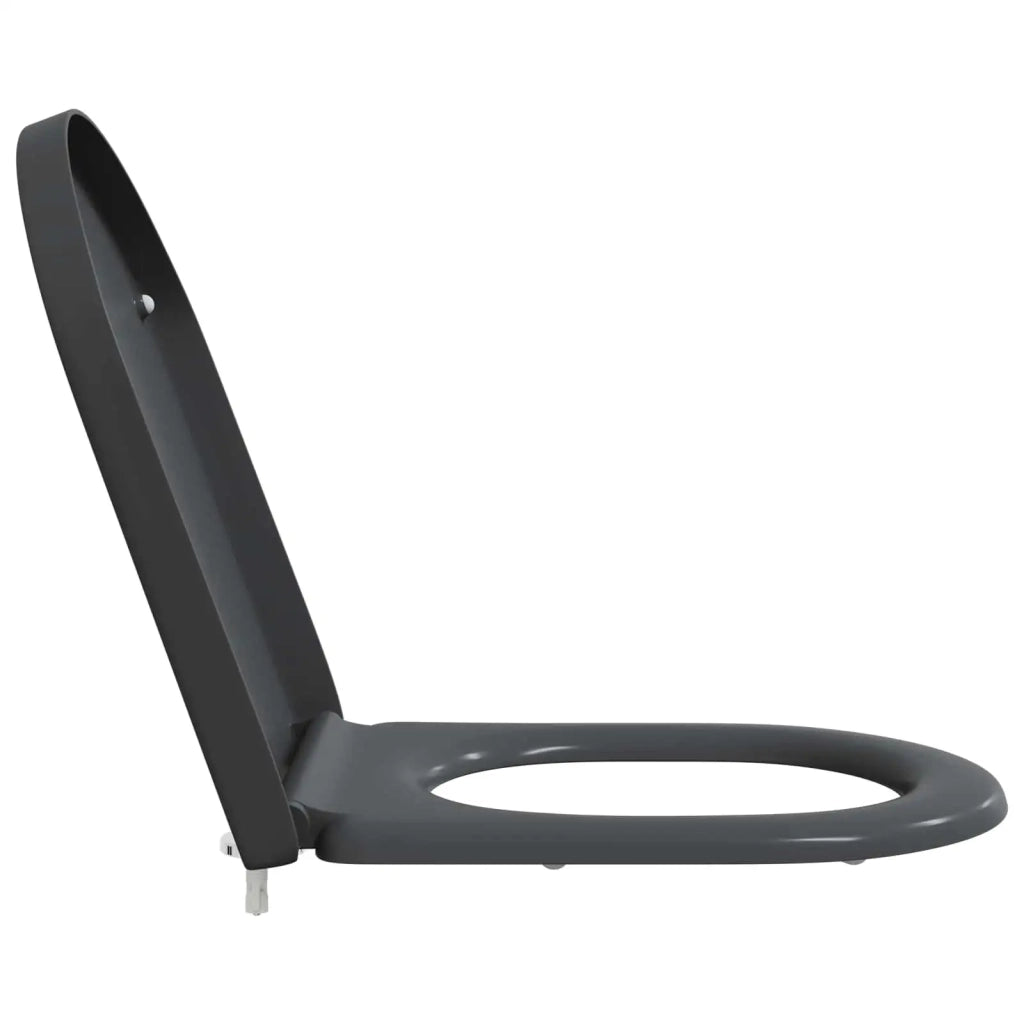 Sedile del WC Antracite 49 x 36 x 4 cm Duroplast CFW6445527