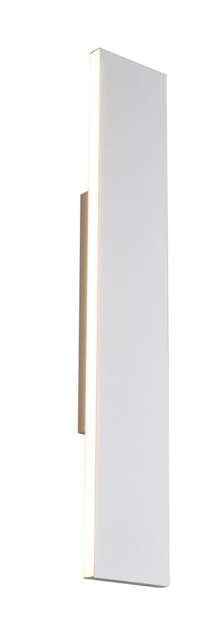 Applique da Interno a LED in Metallo Bianco Opaco