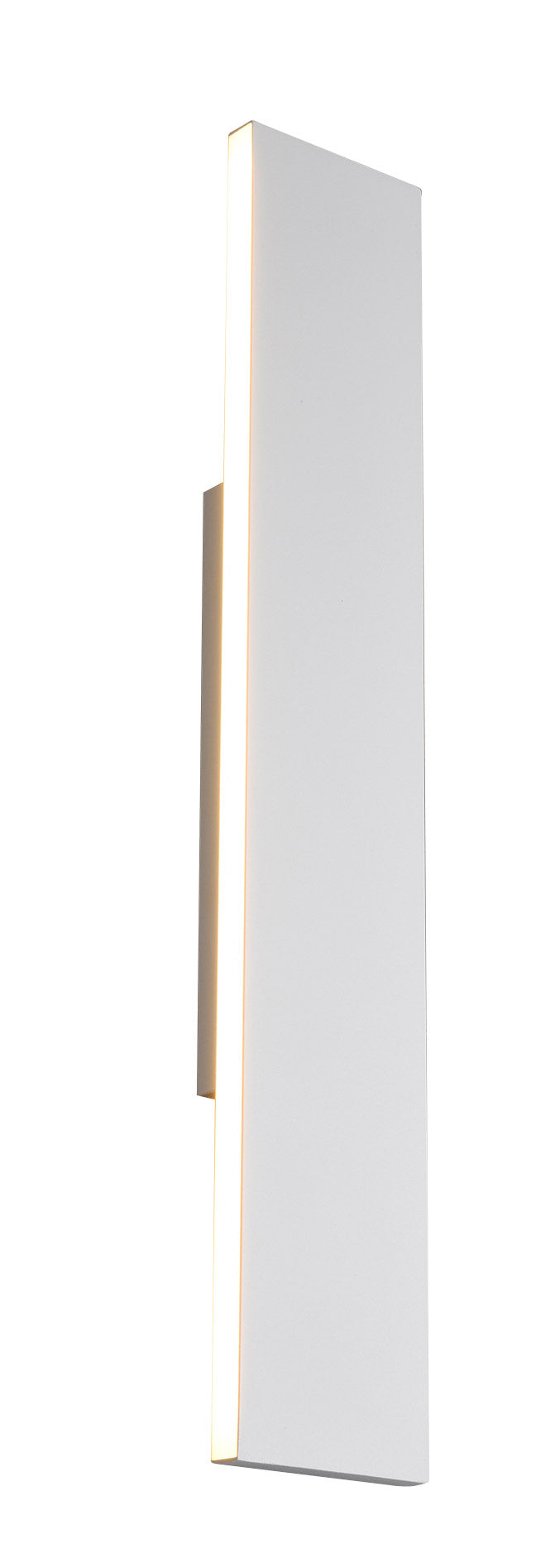 Applique da Interno a LED in Metallo Bianco Opaco