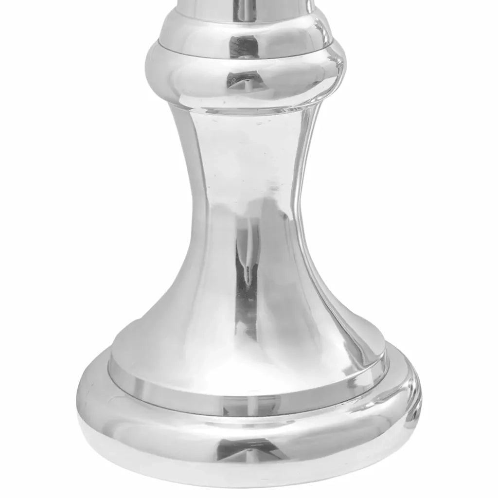 Sculture 2 pcs Argento 17 x 17 x 42 cm Alluminio 42000148