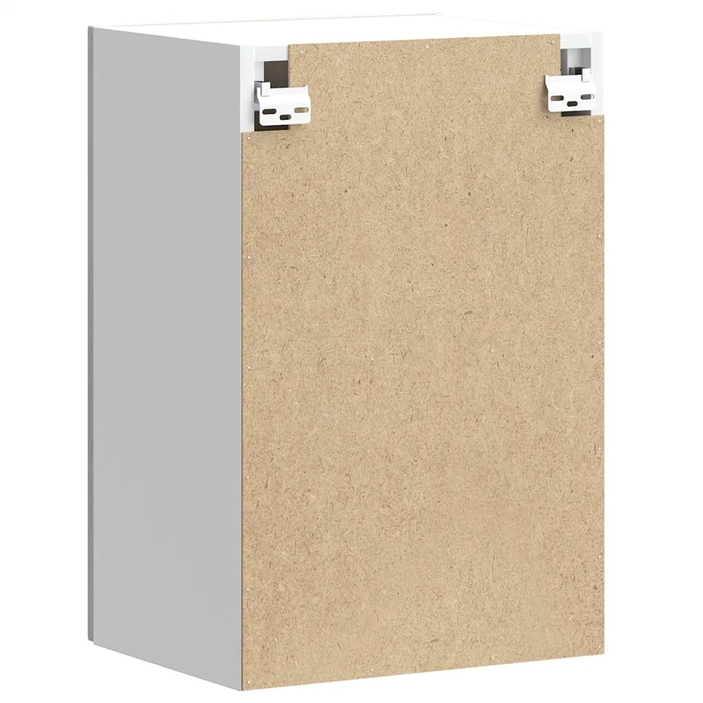 vidaXL Pensile da Cucina Kalmar Grigio Cemento in Legno Multistrato