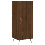 Buffet credenza cassettiera armadio mobile contenitore organizer per cucina soggiorno salotto 34,5 x 34 x 90 cm legno ingegnerizzato marrone 02_0031203