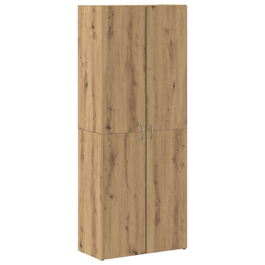 Mobile da Ufficio Set di 2 Quercia artigianale Legno ingegnerizzato