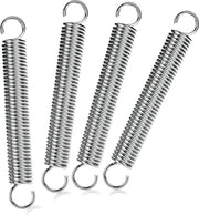 Telaio di supporto per ombrellone - materiali di fissaggio - 4x braccio di sostegno con doppia gancetta - tetto di tenda caravan - braccio di sostegno paracielo - molla di sostegno in acciaio (4 pezzi) Telaio di supporto per ombrellone