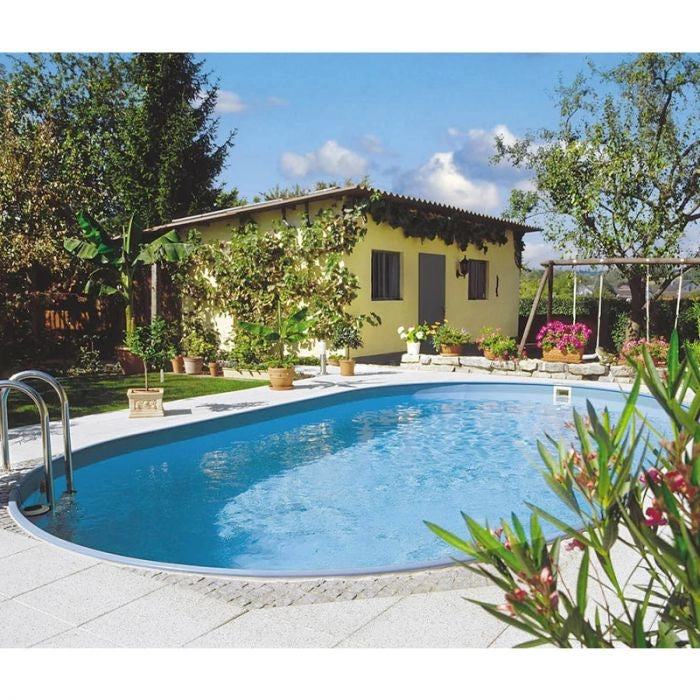 Piscina interrata OLIVIA 525 - 5,25 x 3,20 x h 1,20 m