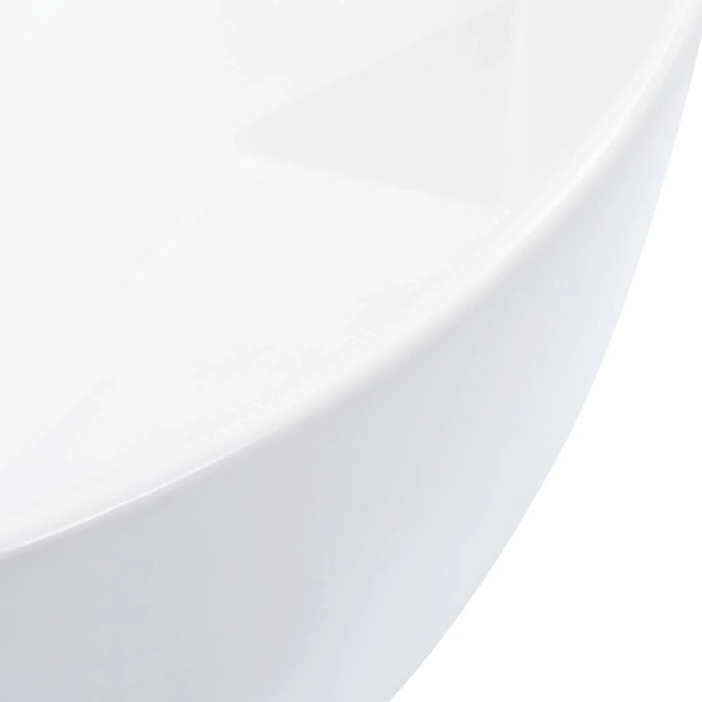 Lavabo da bagno 36 x 14 cm in ceramica bianca 02_0002618