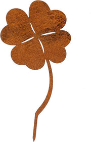 Piastrino di Giardino a Foglia di Clover Facile da Inserire Decorazione a Ruggine Realizzata in Acciaio Corten di Alta Qualità per Piscina di Giardino - Decorazione a Ruggine 

Modello: CL-001
Materiali: Acciaio Corten
Dimensioni: 30 x 20 cm
Peso: 1,2 kg