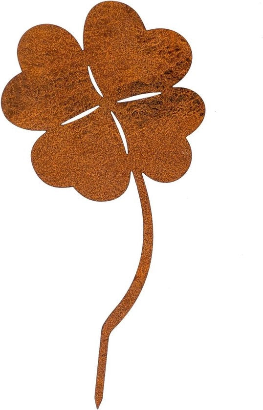 Piastrino di Giardino a Foglia di Clover Facile da Inserire Decorazione a Ruggine Realizzata in Acciaio Corten di Alta Qualità per Piscina di Giardino - Decorazione a Ruggine 

Modello: CL-001
Materiali: Acciaio Corten
Dimensioni: 30 x 20 cm
Peso: 1,2 kg