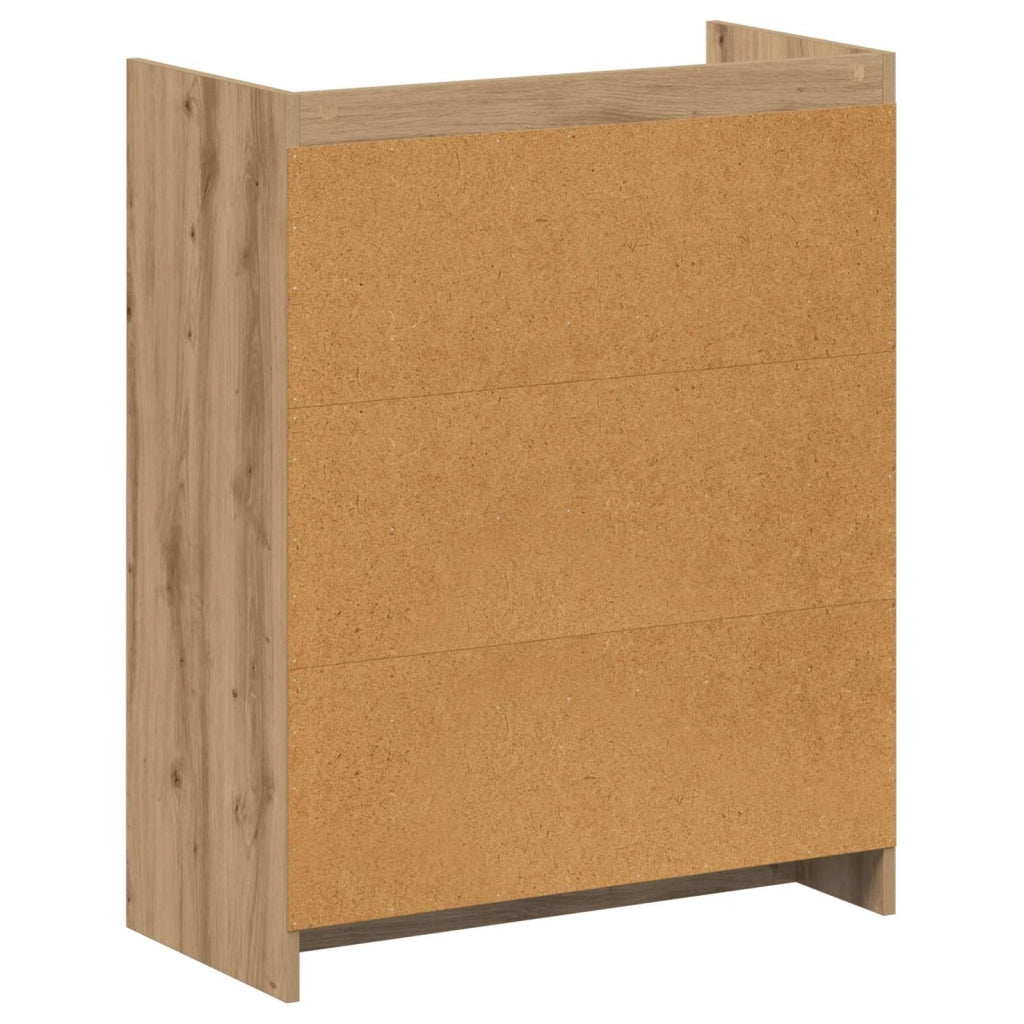 Mobile per scarpe Rovere Artigianale 73,5 x 36 x 92 cm 8011314