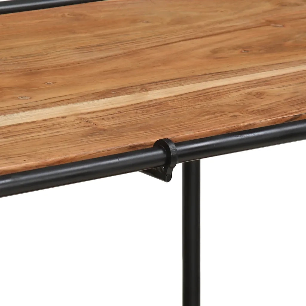 Tavolo Consolle 110x42x76 cm in Legno Massello di Acacia 4013501