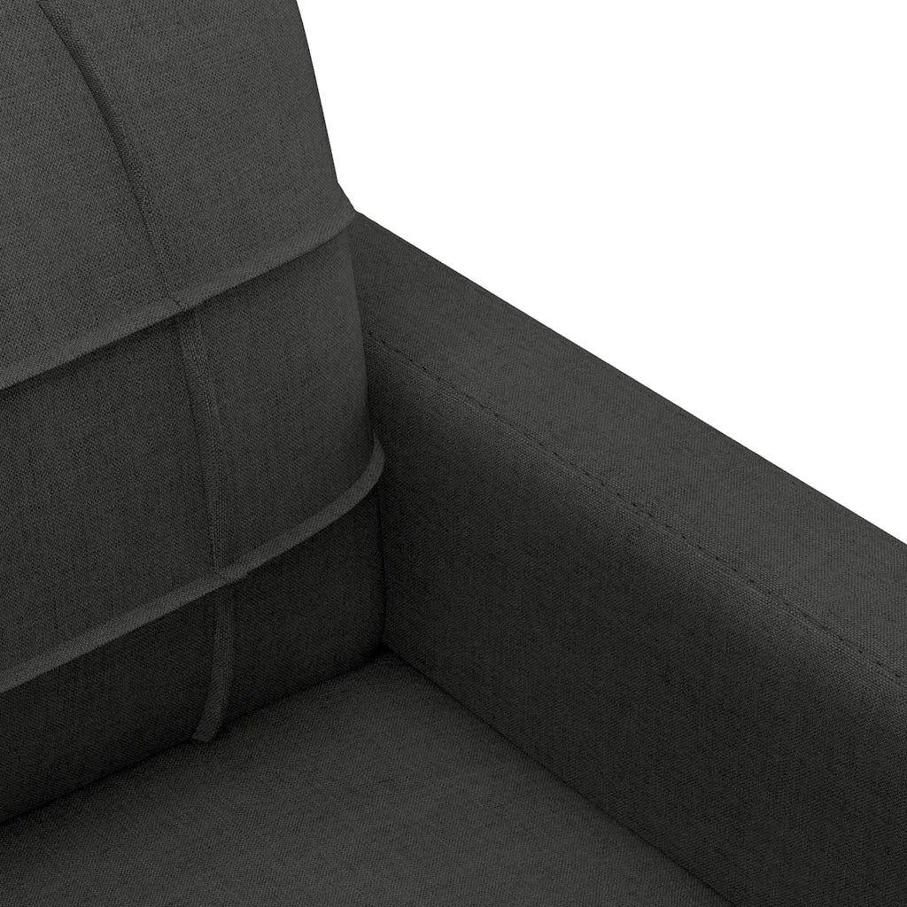 Divano Sedia-Poltrona Nera 60 cm in Tessuto 242703