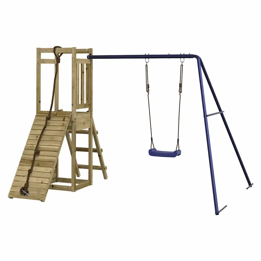 Set da Gioco da Esterno in Legno di Pino Impregnato CFW7147975
