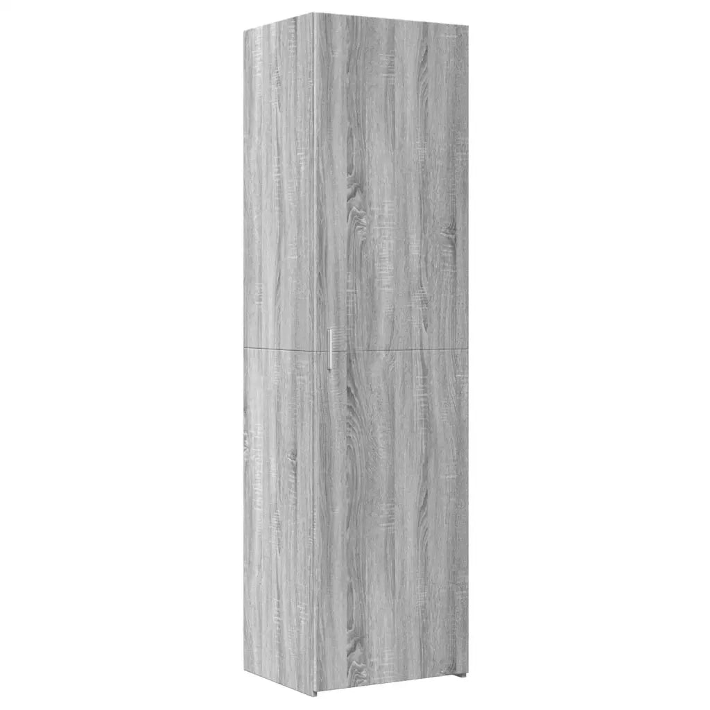 Credenza-Buffet-Armadio da cucina Grigio Sonoma 50x42,5x185 cm in Legno Multistrato 424141